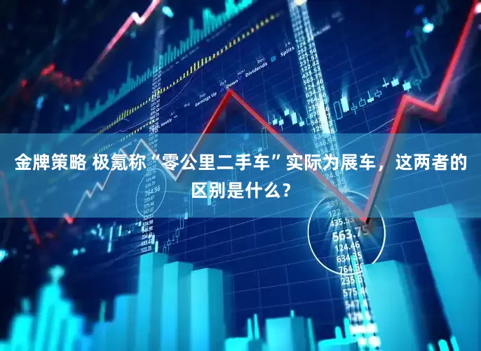 金牌策略 极氪称“零公里二手车”实际为展车，这两者的区别是什么？