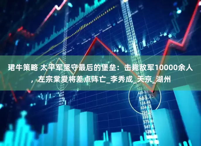 珺牛策略 太平军坚守最后的堡垒：击毙敌军10000余人，左宗棠爱将差点阵亡_李秀成_天京_湖州